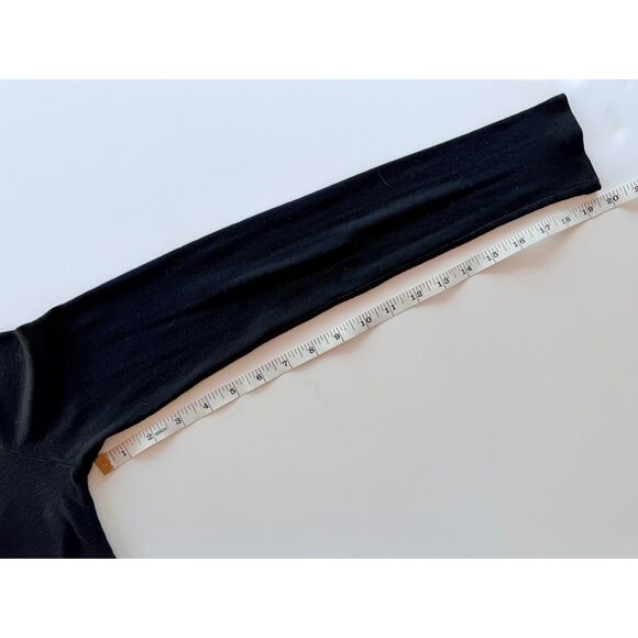 Michael Stars VNeck Long Sleeve Original Tee Cotton Modal Double Layer Cardigan - Picture 9 of 9